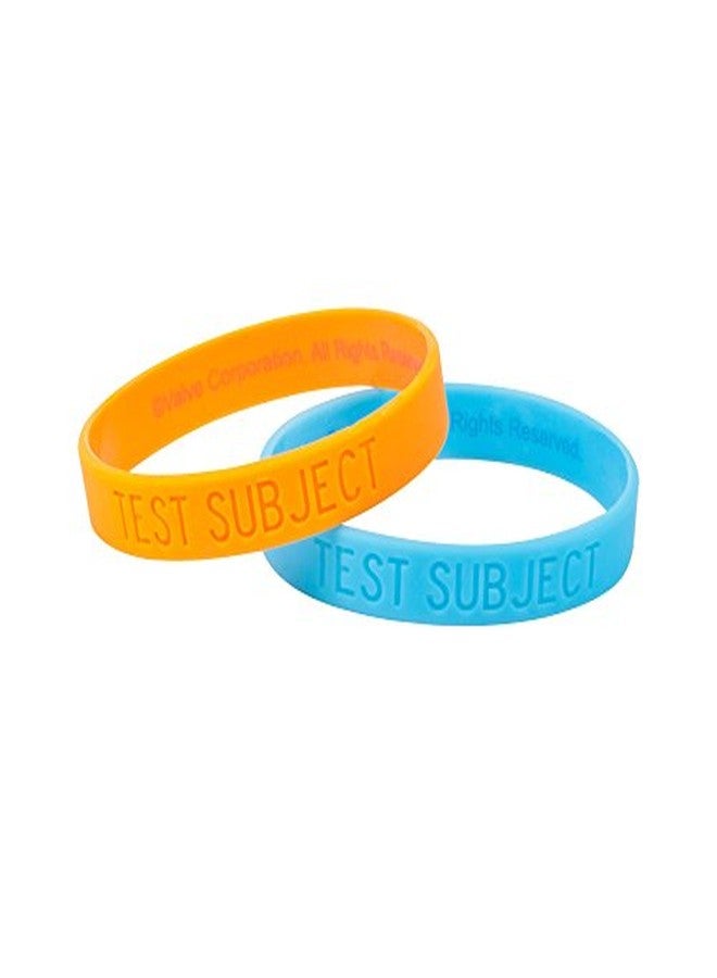 Jinx Portal 2 Rubber Bracelet Set (Multicolor, Medium) - Image 3